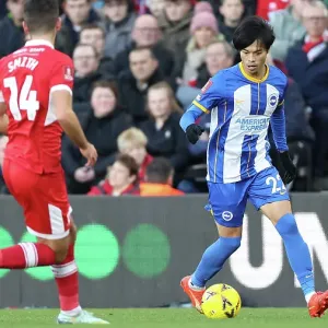 Intense FA Cup Third Round Clash: Middlesbrough vs. Brighton and Hove Albion (07JAN23)