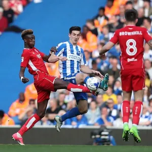 Intense Face-off: Lewis Dunk vs. Tammy Abraham in the EFL Championship Clash (29APR17)