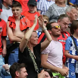 Intense Moment on the Field: Brighton & Hove Albion vs Southampton (21MAY23) Intense Moment on the Field: Brighton & Hove Albion vs Southampton (21MAY23)