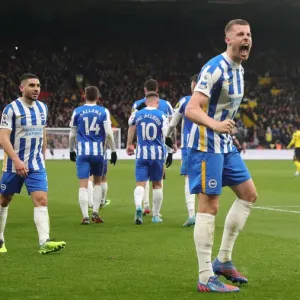 Intense Moment: Premier League Showdown - Watford vs. Brighton and Hove Albion (12FEB22) Intense Moment: Premier League Showdown - Watford vs. Brighton and Hove Albion (12FEB22)