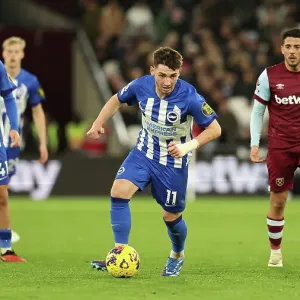 Intense Moments: West Ham United vs. Brighton & Hove Albion at London Stadium (Premier League Clash, 02.01.2024) Intense Moments: West Ham United vs. Brighton & Hove Albion at London Stadium (Premier League Clash, 02.01.2024)