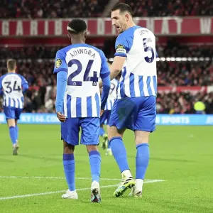 Intense Premier League Battle: Nottingham Forest vs. Brighton and Hove Albion (25NOV23) Intense Premier League Battle: Nottingham Forest vs. Brighton and Hove Albion (25NOV23)