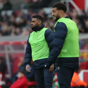 Intense Premier League Battle: Stoke City vs. Brighton and Hove Albion (10FEB18) Intense Premier League Battle: Stoke City vs. Brighton and Hove Albion (10FEB18)