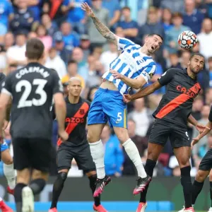 Intense Premier League Clash: Brighton & Hove Albion vs. Everton (28AUG21) Intense Premier League Clash: Brighton & Hove Albion vs. Everton (28AUG21)