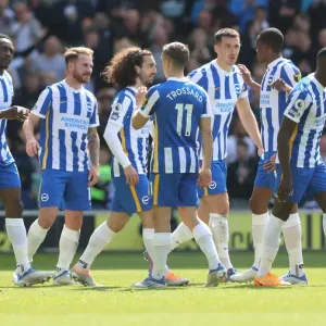 Intense Premier League Clash: Brighton & Hove Albion vs. Southampton (24APR22)