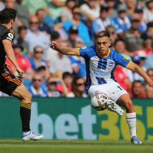 Intense Premier League Clash: Brighton & Hove Albion vs. Leeds United (27AUG22) Intense Premier League Clash: Brighton & Hove Albion vs. Leeds United (27AUG22)