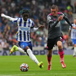 Intense Premier League Clash: Brighton & Hove Albion vs Leicester City (19SEP21) Intense Premier League Clash: Brighton & Hove Albion vs Leicester City (19SEP21)