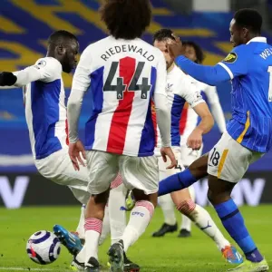 Intense Premier League Clash: Brighton vs. Crystal Palace (22FEB21) - Match Action from American Express Community Stadium Intense Premier League Clash: Brighton vs. Crystal Palace (22FEB21) - Match Action from American Express Community Stadium