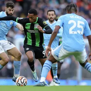 Intense Premier League Clash: Manchester City vs. Brighton & Hove Albion (21Oct23) Intense Premier League Clash: Manchester City vs. Brighton & Hove Albion (21Oct23)