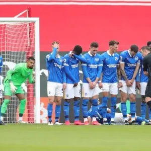 Intense Premier League Clash: Southampton vs. Brighton & Hove Albion at St. Mary's Stadium (14MAR21) Intense Premier League Clash: Southampton vs. Brighton & Hove Albion at St. Mary's Stadium (14MAR21)