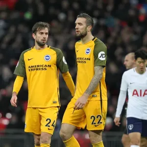 Intense Premier League Clash: Tottenham Hotspur vs. Brighton and Hove Albion at Wembley Stadium (13DEC17) Intense Premier League Clash: Tottenham Hotspur vs. Brighton and Hove Albion at Wembley Stadium (13DEC17)