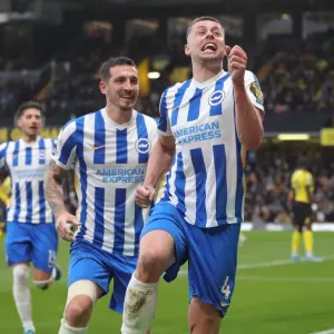 Intense Premier League Clash: Watford vs. Brighton and Hove Albion (12FEB22) Intense Premier League Clash: Watford vs. Brighton and Hove Albion (12FEB22)