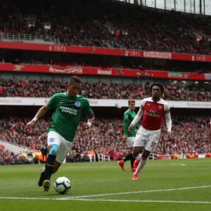 Intense Premier League Showdown: Arsenal vs. Brighton & Hove Albion (05MAY19) Intense Premier League Showdown: Arsenal vs. Brighton & Hove Albion (05MAY19)
