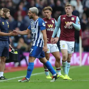 Intense Premier League Showdown: Aston Villa vs. Brighton & Hove Albion at Villa Park (19OCT19) Intense Premier League Showdown: Aston Villa vs. Brighton & Hove Albion at Villa Park (19OCT19)