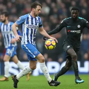 Intense Premier League Showdown: Brighton & Hove Albion vs. Chelsea (20Jan18) - American Express Community Stadium Intense Premier League Showdown: Brighton & Hove Albion vs. Chelsea (20Jan18) - American Express Community Stadium