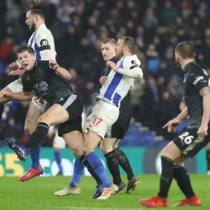 Intense Premier League Showdown: Brighton & Hove Albion vs. Burnley (February 2019) Intense Premier League Showdown: Brighton & Hove Albion vs. Burnley (February 2019)
