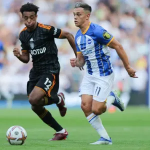 Intense Premier League Showdown: Brighton & Hove Albion vs. Leeds United (27AUG22) Intense Premier League Showdown: Brighton & Hove Albion vs. Leeds United (27AUG22)