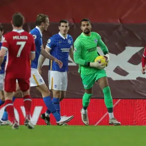 Intense Premier League Showdown: Liverpool vs. Brighton and Hove Albion at Anfield (03FEB21) Intense Premier League Showdown: Liverpool vs. Brighton and Hove Albion at Anfield (03FEB21)