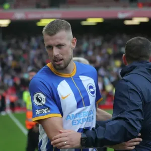 Intense Premier League Showdown: Liverpool vs. Brighton and Hove Albion at Anfield (1st October 2022) Intense Premier League Showdown: Liverpool vs. Brighton and Hove Albion at Anfield (1st October 2022)