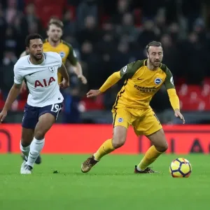 Intense Premier League Showdown: Tottenham Hotspur vs. Brighton and Hove Albion at Wembley Stadium (13DEC17) Intense Premier League Showdown: Tottenham Hotspur vs. Brighton and Hove Albion at Wembley Stadium (13DEC17)