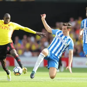 Intense Premier League Showdown: Watford vs. Brighton & Hove Albion at Vicarage Road (26AUG17)