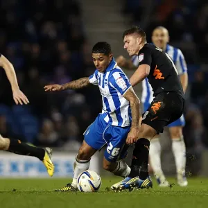 Intense Rivalry: Liam Bridcutt's Battle for Possession - Brighton & Hove Albion vs Derby County (January 12, 2013) Intense Rivalry: Liam Bridcutt's Battle for Possession - Brighton & Hove Albion vs Derby County (January 12, 2013)