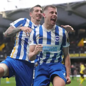 Intense Rivalry: Watford vs. Brighton and Hove Albion, Premier League Clash (12FEB22) Intense Rivalry: Watford vs. Brighton and Hove Albion, Premier League Clash (12FEB22)