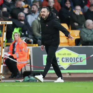 Intense Rivalry: Wolverhampton Wanderers vs. Brighton & Hove Albion - Battle at Molineux Stadium (5th November 2022)
