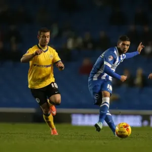 Jake Forster-Caskey in Action: Brighton & Hove Albion vs Wigan Athletic, American Express Community Stadium, 4 November 2014 Jake Forster-Caskey in Action: Brighton & Hove Albion vs Wigan Athletic, American Express Community Stadium, 4 November 2014