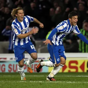 Jake Forster-Caskey scores against Southamptont at the Amex, Jan 2012 Jake Forster-Caskey scores against Southamptont at the Amex, Jan 2012