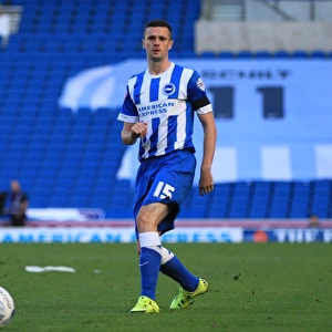Jamie Murphy in Action: Brighton & Hove Albion vs. Hull City, Sky Bet Championship Match, September 2015