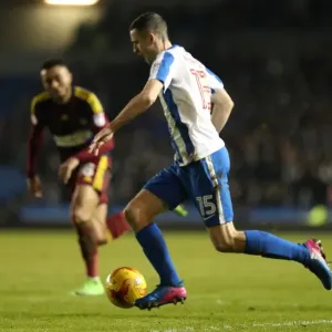 Jamie Murphy in Action: Brighton & Hove Albion vs Ipswich Town, EFL Sky Bet Championship 2017