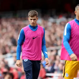 Jayson Molumby in Action: Arsenal vs. Brighton and Hove Albion, Premier League (1st October 2017) Jayson Molumby in Action: Arsenal vs. Brighton and Hove Albion, Premier League (1st October 2017)