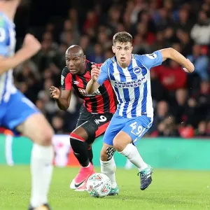 Jayson Molumby in Action: Bournemouth vs. Brighton and Hove Albion, EFL Cup 2017 Jayson Molumby in Action: Bournemouth vs. Brighton and Hove Albion, EFL Cup 2017