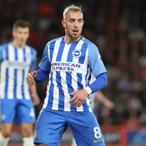 Jiri Skalak of Brighton and Hove Albion in Action against AFC Bournemouth in EFL Cup Clash, September 2017 Jiri Skalak of Brighton and Hove Albion in Action against AFC Bournemouth in EFL Cup Clash, September 2017