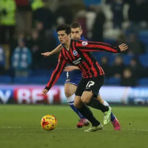 Joao Carlos Teixeira in Action for Brighton Against Cardiff City, 10th February 2015 Joao Carlos Teixeira in Action for Brighton Against Cardiff City, 10th February 2015