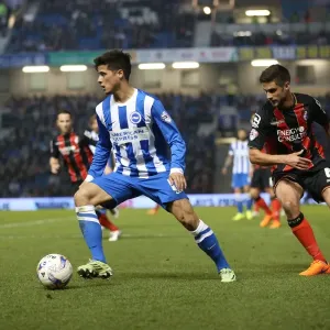 Joao Carlos Teixeira in Action: Brighton Midfielder Fights for Possession against AFC Bournemouth (April 10, 2015) Joao Carlos Teixeira in Action: Brighton Midfielder Fights for Possession against AFC Bournemouth (April 10, 2015)