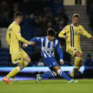 Joao Teixeira in Action: Brighton and Hove Albion vs. Millwall (12DEC14)
