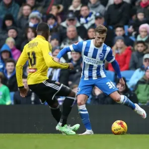 Joe Bennett in Action: Brighton & Hove Albion vs. Brentford (17Jan15)