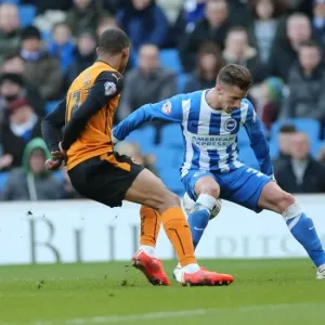 Joe Bennett in Action: Brighton & Hove Albion vs. Wolverhampton Wanderers, American Express Community Stadium (14th March 2015) Joe Bennett in Action: Brighton & Hove Albion vs. Wolverhampton Wanderers, American Express Community Stadium (14th March 2015)