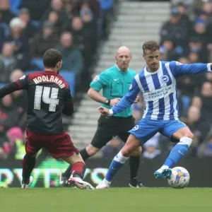 Joe Bennett in Action: Brighton and Hove Albion vs. Norwich City (Sky Bet Championship, April 3, 2015) Joe Bennett in Action: Brighton and Hove Albion vs. Norwich City (Sky Bet Championship, April 3, 2015)