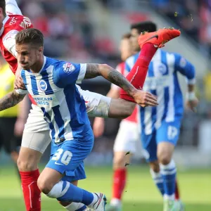 Joe Bennett in Action: Rotherham United vs. Brighton & Hove Albion, Sky Bet Championship 2015