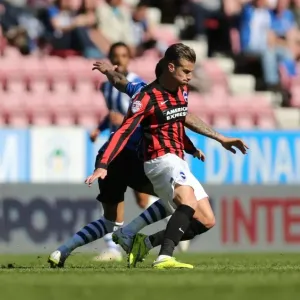 Joe Bennett in Action: Wigan Athletic vs. Brighton and Hove Albion, Sky Bet Championship 2015 Joe Bennett in Action: Wigan Athletic vs. Brighton and Hove Albion, Sky Bet Championship 2015