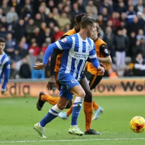 Joe Bennett Faces Off in Intense Championship Clash: Wolverhampton Wanderers vs Brighton and Hove Albion (20DEC14) Joe Bennett Faces Off in Intense Championship Clash: Wolverhampton Wanderers vs Brighton and Hove Albion (20DEC14)