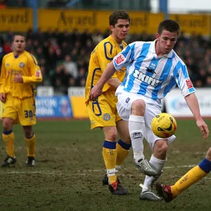 Joe Gatting against Leicester City