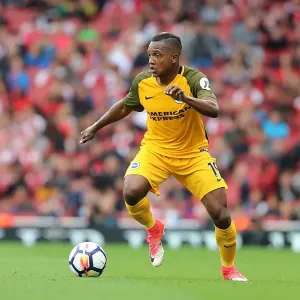 Jose Izquierdo in Action: Arsenal vs. Brighton and Hove Albion, Premier League (1st October 2017) Jose Izquierdo in Action: Arsenal vs. Brighton and Hove Albion, Premier League (1st October 2017)