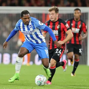 Jose Izquierdo in Action: Bournemouth vs. Brighton and Hove Albion, EFL Cup 2017 Jose Izquierdo in Action: Bournemouth vs. Brighton and Hove Albion, EFL Cup 2017