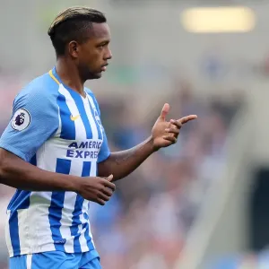 Jose Izquierdo in Action: Brighton and Hove Albion vs Everton, Premier League (15OCT17) Jose Izquierdo in Action: Brighton and Hove Albion vs Everton, Premier League (15OCT17)