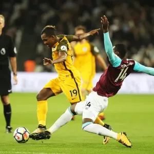 Jose Izquierdo Scores the Decisive Goal: Brighton and Hove Albion Take a 2-0 Lead over West Ham United (Premier League, 20th October 2017) Jose Izquierdo Scores the Decisive Goal: Brighton and Hove Albion Take a 2-0 Lead over West Ham United (Premier League, 20th October 2017)