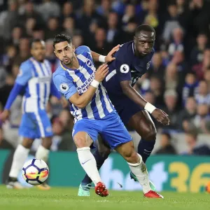 Kayal vs. Sissoko: Intense Midfield Battle in Brighton & Hove Albion vs. Tottenham Hotspur (17APR18)